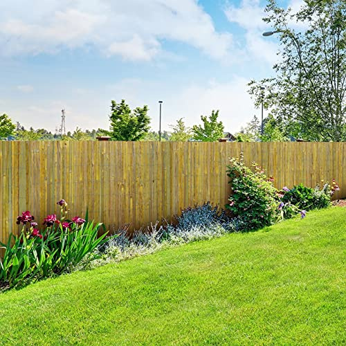 casa pura Canisse en Bambou - Brise-Vue Jardin - Brise Vue pour Terrasse, Jardin, Balcon - Clotûre du Jardin Résistant aux intempérie UV - 100% Bambou (Naturel, 100cm (H) x 300cm (L))