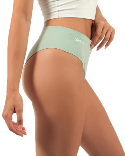 SLIPNESS Mutande Mestruali Donna – Slip Mestruali Invisibili per Flusso Abbondante – Mutande Assorbenti Donna da Ciclo Mestruale 35-45 ml - Taglia M -MOD Serenity