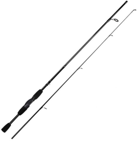 IZHAOGJING Angelrute, Teleskoprute 1.8M 2.1M Spinnruten 4-21g Wurfgewicht Griff Carbon-Faser-Köder Baitcasting Rod for Angelruten