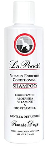 Les Poochs Hundeshampoo 236ml - Vitaminangereichert - Female Fragrance - Professionelle & Heimgebrauch - Tierhaar-Shampoo (Flssigkeit)
