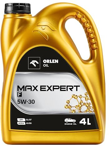 ORLEN Motoröl 5w30 4L Max Expert F - Motorenöl 5W–30 - Öl Auto - Ol 5w30 - Standard WSS-M2C913-C - Motoröle Für Autos - Motor Öl Vollsynthetisch