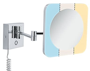 Paulmann HomeSpa LED Kosmetikspiegel Jora, IP44, 3,3 W, WhiteSwitch, Schminkspiegel mit Licht