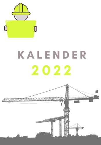 Kalender 2022 Wochenkalender kalenderbuch (cover Design bauunternehmen,ingenieurbüro): Buchgröße:6.69 x 9.61 (16.99 x 24.4 cm) Seiten: 64 Cover in Matt
