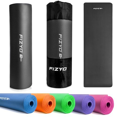 Yogamatte Gymnastikmatte Fitnessmatte Trainingsmatte, Isomatte, Erholung und Entspannung, Yogamatte rutschfest dicker NBR-Foam, Synthetischer Kautschuk