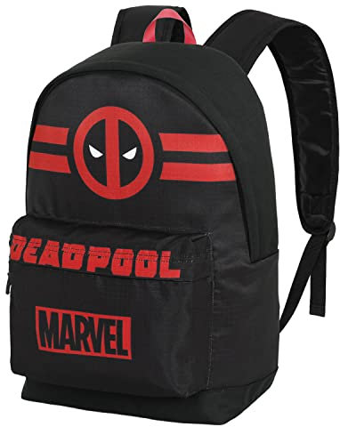 Deadpool Lines-ECO Rucksack 2.0, Schwarz