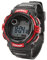 Tnfeeon Orologio Sportivo, Orologio da Corsa Sportivo da Uomo Impermeabile con 12 24 Ore per la Famiglia (Rosso)