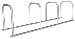 Steland Metallmanufaktur® Fahrradbügel Edelstahl 4 Bügel – rostfrei & stabil, ohne scharfe Kanten – ideal für E-Bike/MTB – Made in Germany