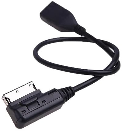 xiwai Media In AMI MDI USB AUX Flash Drive Cable Adaptador para Coche VW Audi 2014 A4 A6 Q5 Q7