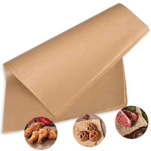 50 PCS Baking Paper, Parchment Paper for Baking, 11X15 inches（28X38cm） Greaseproof Paper Pre-Cut Parchment Paper, Non-Stick Baking Parchment Paper or Air Fryer, Grilling, Oven