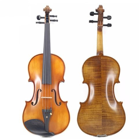 Violin Set Handgefertigte Geigen-Anfänger-Übungsmuster-Geige Mit Geigenkasten Und Bogen(1/2)
