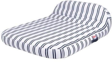 Flamingueo Bouee Piscine - Matelas Piscine - Extra Grand - Structure Intérieure en PVC - Housse Extérieure en Polyester - Bleu Marine
