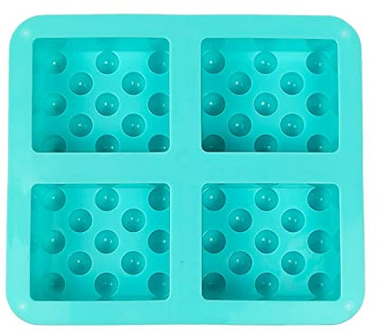 Dcaknri Silikonseife Formen Für Seife Die Rechteck Machen 4 Hohlraum Epoxidharzform Für Erwachsene Und Kinder Leicht Zu Reinigen Seifenformhandwerk