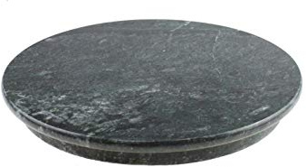 Green Marble Chapati Board Round Large Marble Rolling Roti Board 25cm Platter Serving Board Cake Board Chopping Cutting Board Pastry Board Cheese Board