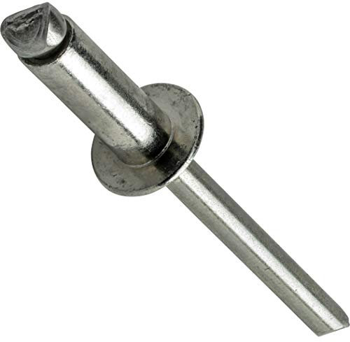 Fastenere Nieten aus Edelstahl mit Kuppelkopf, alle Größen erhältlich 5/32 x 3/8 (5-6) (50 Pack)
