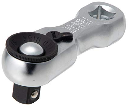 TONE Short Ratchet Handle RH3HSS3 3/8 Inch Drive