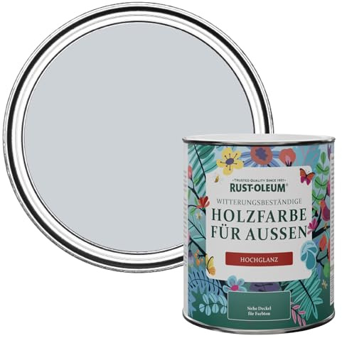Rust-Oleum Purple Mould-Resistant Garden Paint In Gloss Finish - Lilac Rhapsody 750ml