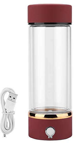 Taza De Agua Rica En Hidrógeno Portátil, Botella De Taza De Agua Rica En Hidrógeno De 420 Ml, Generador De Ionizador De Hidrógeno USB Portátil