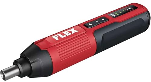 FLEX SD 5-320 4 Cordless USB Screwdriver, 4V Pocket-Size Electric Screwdriver with 3 Torque Levels, LED Light and USB Charging