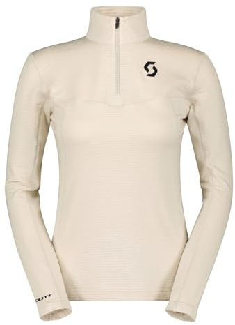 Scott Damen Funktionspullover Defined Light dust White XL