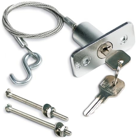 Emergency Release Lock Kit, Universal Garage Door Emergency Release Lock Kit, Garage Door Opener Quick Release Lock Disconnect Key Locks