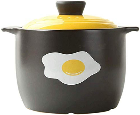 Set di pirofile con coperchio in ceramica antiaderente, casseruola, antideformazione