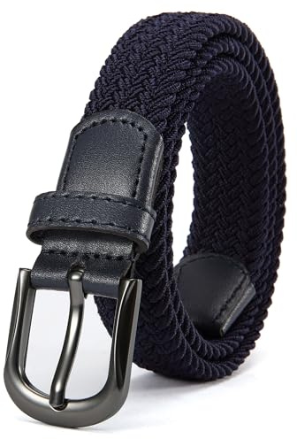CHAOREN Braided Boys Belt, 1 Stretch Youth Baseball Belt, For Golf And Casual Wear