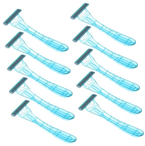 EPIGEIST 20 Piezas Maquinillas de Afeitar Desechables para Hombres y Mujeres Cuchillas Inoxidable Afeitadoras Portátiles y para y