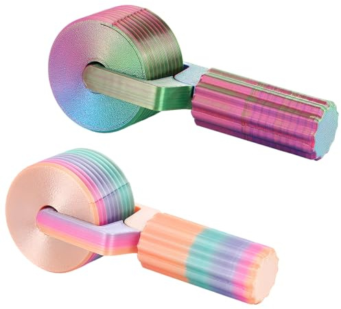 BCHKO 2 Piezas Rodillo para Diamantes, Herramienta Desmontable para Strass, Nuevo Rodillo 3D Impreso para Pintura de Arte con Diamantes, Manejo Cómodo, Rodillo DIY Desmontable