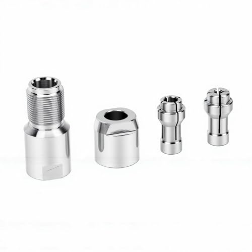 Elprico Adattatore da Smerigliatrice Angolare a Smerigliatrice con Filettatura M14, Acciaio Al Carbonio Resistente per Applicazioni Versatili, Mandrini da 3 Mm e 6 Mm