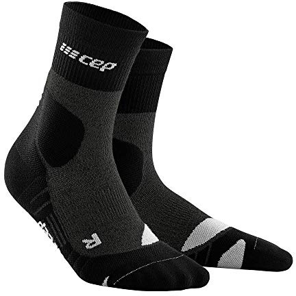 CEP – Hiking Light Merino Mid Cut socks Redesign für Herren | Knöchellange Wandersocken mit Kompression | Trekkingsocken für optimale Trittsicherheit