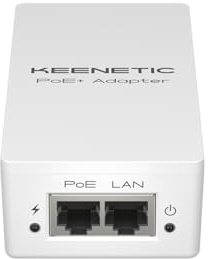 Keenetic PoE+ Gigabit Adapter mit 30-W-Netzteil