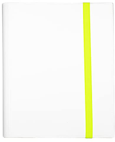 QRONCES Sammelkartenalbum Kartenbinderalbum 360 Taschen Mit Gummiband Spielkarten Aufbewahrungsordner 20 Seiten Für Jedes Heft