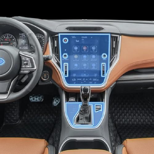LYBQFZ Pellicola protettiva protettiva in TPU trasparente per console centrale interna dell'auto, pellicola protettiva PPF antigraffio, per Subaru Outback 2020-2024