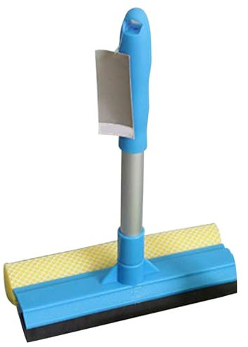 Sponge Window Scraper, Glass Wiper, Removable Car Windshield Wet Wiper, Display Cleaning Scraper, Handheld Frame Cleaner, Detachable Window Squeegee for 11.02x8.27x3.15 In