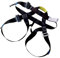 Buhyujkm Klettergurt, Halbkörper-Sicherheitsgurt für Outdoor-Kletterausrüstung, dick, bequem, für Herren, Bergsteigen, vielseitig einsetzbar und verstellbar für Dachdeckung, Bau