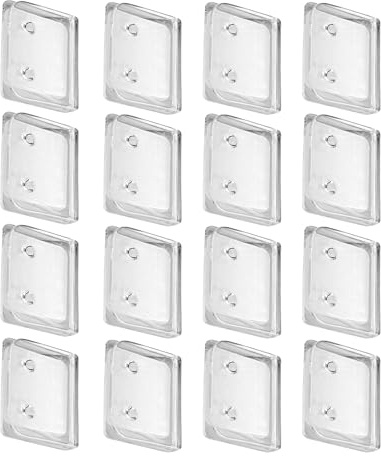 Ganchos para cortinas - paquete de 16 ganchos de baño | Clip de ducha para revestimiento | Accesorios de baño | Hardware de ventana, anillos de sellado drapeado para uso doméstico