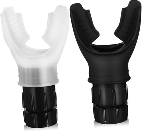 VALICLUD 2piezas Entrenador Muscular Portátil Herramienta De Entrenamiento Respiratorio Dispositivo De Ejercicio Pulmonar Para Entrenamiento De Músculos Inspiratorios