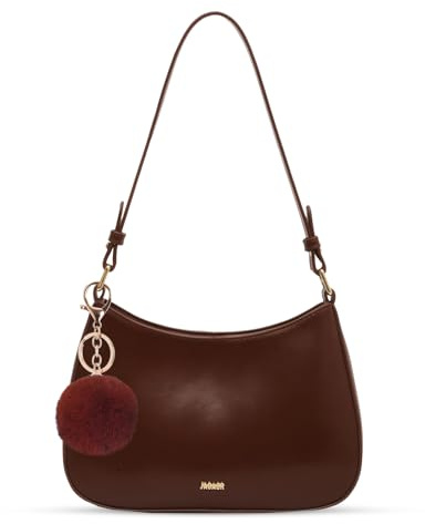 cailiya Bolso bandolera para Mujer Pequeño Bolso de Mano,Bolso Bandolera Mujer,Bolso Bandolera Y2K,Bolso Bandolera de Cuero PU,para Trabajo,Citas, Fiestas, Veladas, Compras, Viajes (Color café)