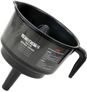 ENDECTOR DE SEPARADOR DE AGUA ACEITE - embudo de combustible con filtro | Funel de aceite del motor | Herramientas de filtrado automotrices versátiles compatibles con motocicletas Excavadores de