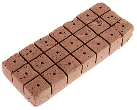 Artibetter 20 Pezzi Blocchi per Semina Mini Cubetti di Substrato per Coltivazione Fiori Senza Blocco di Torba Assorbente e Traspirante per Giardino Indoor e Propagazione Piantine