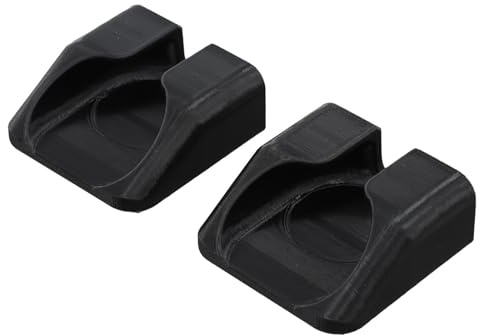 Violiica Adaptadores de pedal sin clip de bicicleta para pedales Wahoo que se convierten en pedales de plataforma plana, borde dentado antideslizante y textura esmerilada, fácil de instalar, color