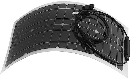 TOPINCN Mini Panneau Solaire Portable 25W, Chargeur Léger pour Alimentation de Secours en Plein Air, Sac à Dos, Randonnée