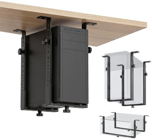 Untertisch PC-Halterung für Computergehäuse - bis zu 35 kg Tragfähigkeit