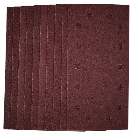 Draper SD8C Five 100 Grit Self-Adhesive Aluminium Oxide for Belt and Disc Sander, Blue, 200 mm