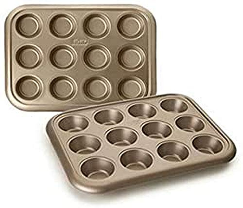 IBILI MOLDE MUFFIN 12 CAV.GOLDEN CLASS