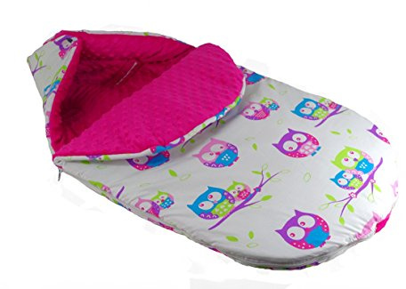 Saco acolchado para carrito de bebé, con calentadores para manos y cojín 1 Talla:Footmuff M size