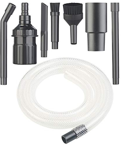 Sichler Haushaltsgeräte Staubsaugerdüse: 8-teiliges Staubsauger-Aufsatz-Set zum Reinigen von Tastaturen u.v.m. (Staubsauger Aufsatz schmal, Staubsaugeraufsatz Tastatur, Mini)
