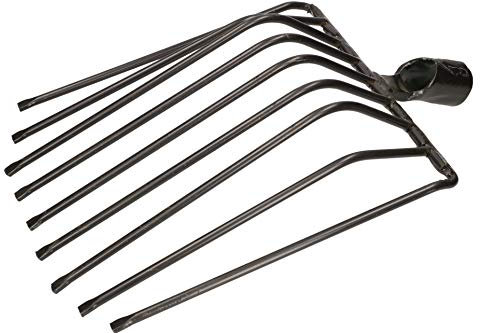KOTARBAU® Fourche 9 Dents Fourche À Fumier Fourche Incurvée Travaux De Ferme Travaux Agricoles