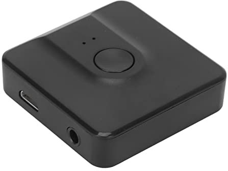 Zunate Émetteur-récepteur Bluetooth 2 en 1, Adaptateur de Dongle Audio HD sans Fil 3,5 Mm pour TV, Voiture, PC, Lecteur MP3 et Système Stéréo de Cinéma Maison