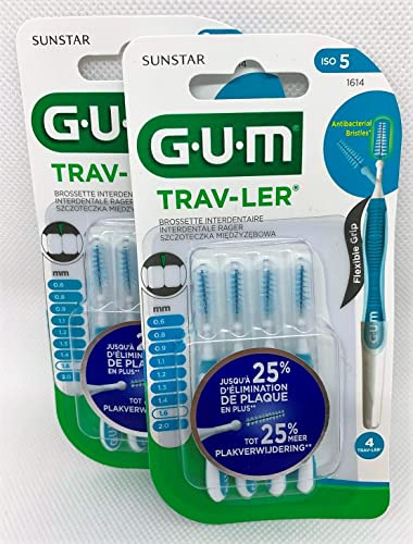 Gum Travler 1614 Interdentalbürsten, 4 Stück (2)